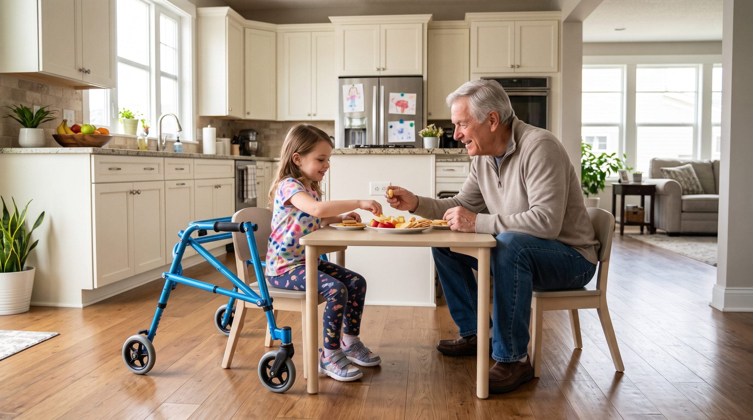 Avon family home made safer for a grandparent and a child with a disability