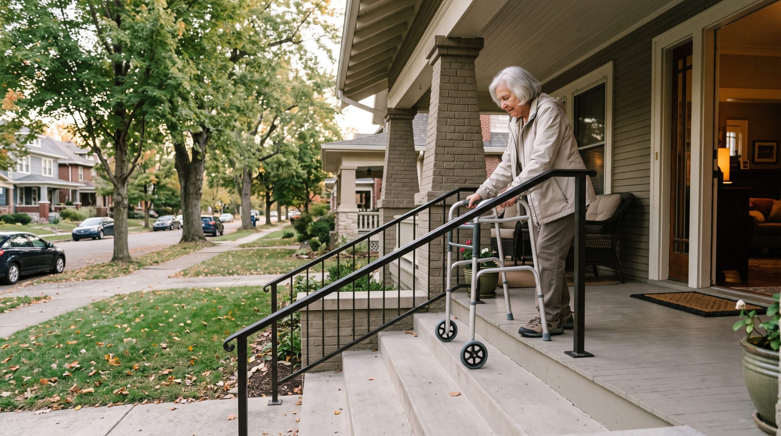 Senior home safety assessment for an Indianapolis bungalow
