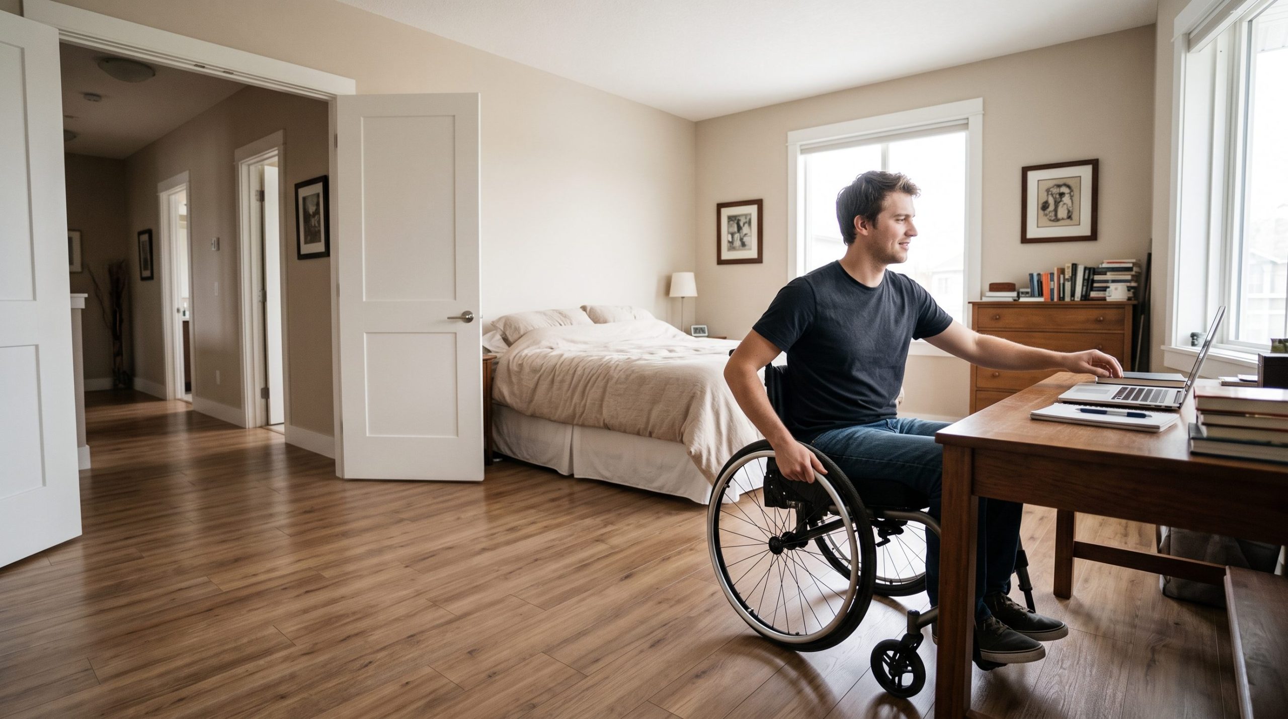 Wheelchair accessible home in Fishers after an accessible home assessment